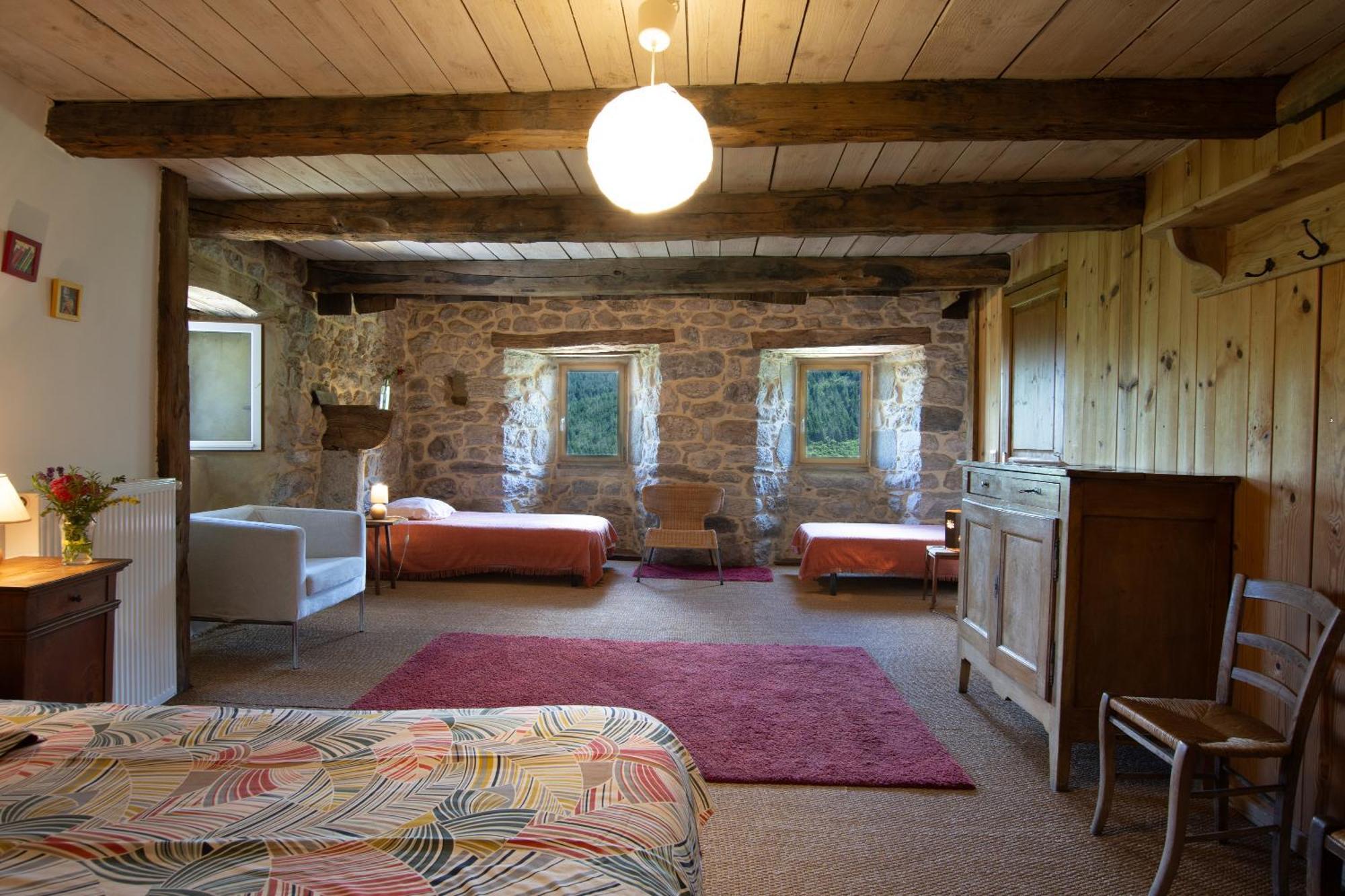 Les Chambres De La Ferme De Chalas Valgorge Dış mekan fotoğraf