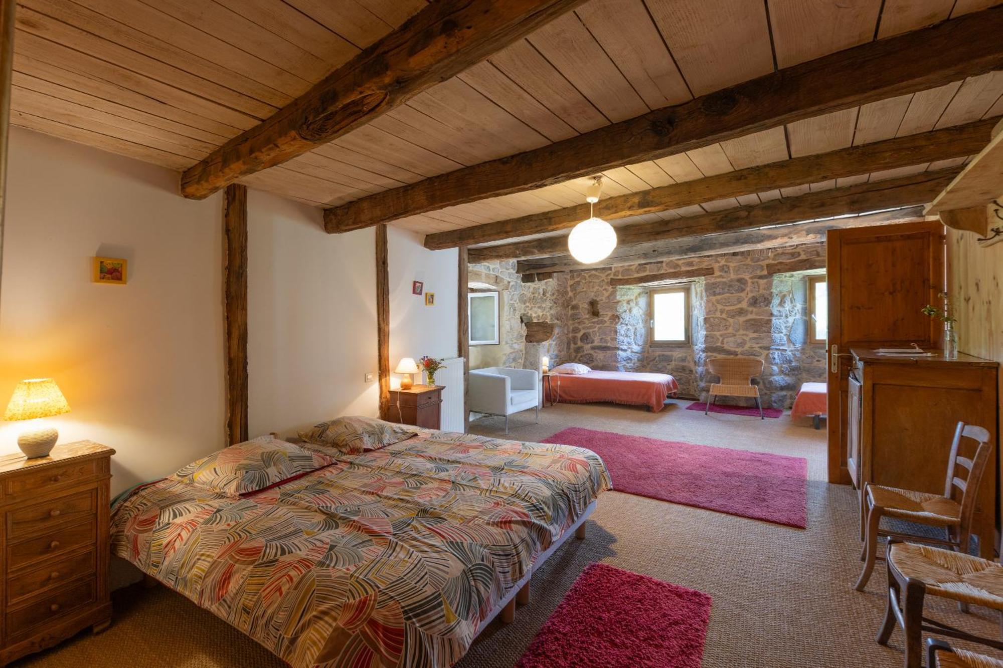 Les Chambres De La Ferme De Chalas Valgorge Dış mekan fotoğraf